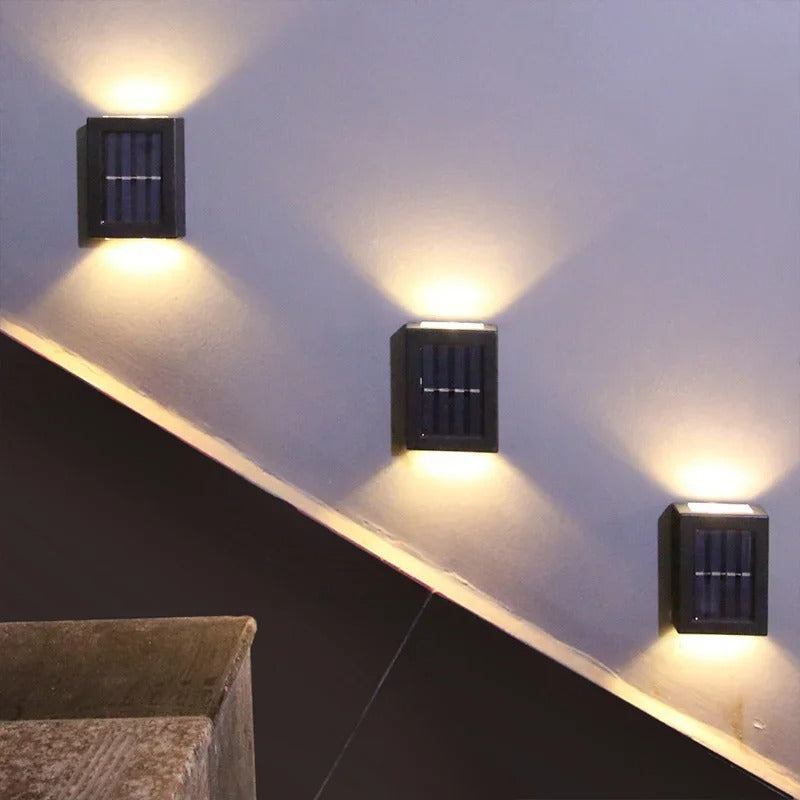 Luxury Wireless Solar LED Wall Lamps - SolarGlow