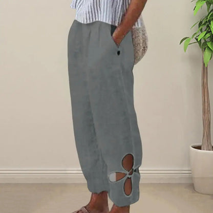 Airy women's trousers with a relaxed fit – Mireen