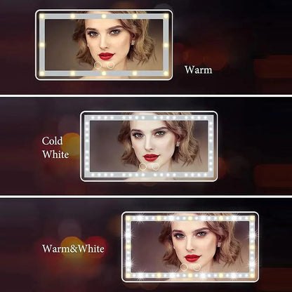 LED Auto Make-up Mirror - GlimVue