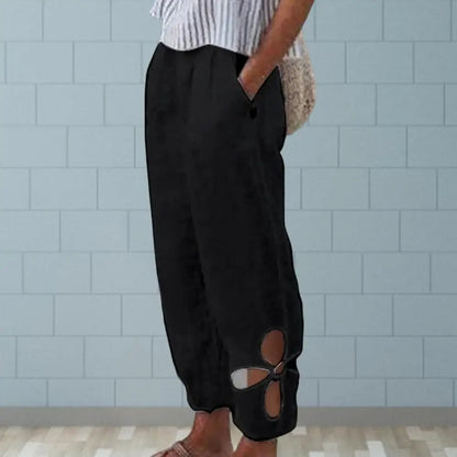 Airy women's trousers with a relaxed fit – Mireen