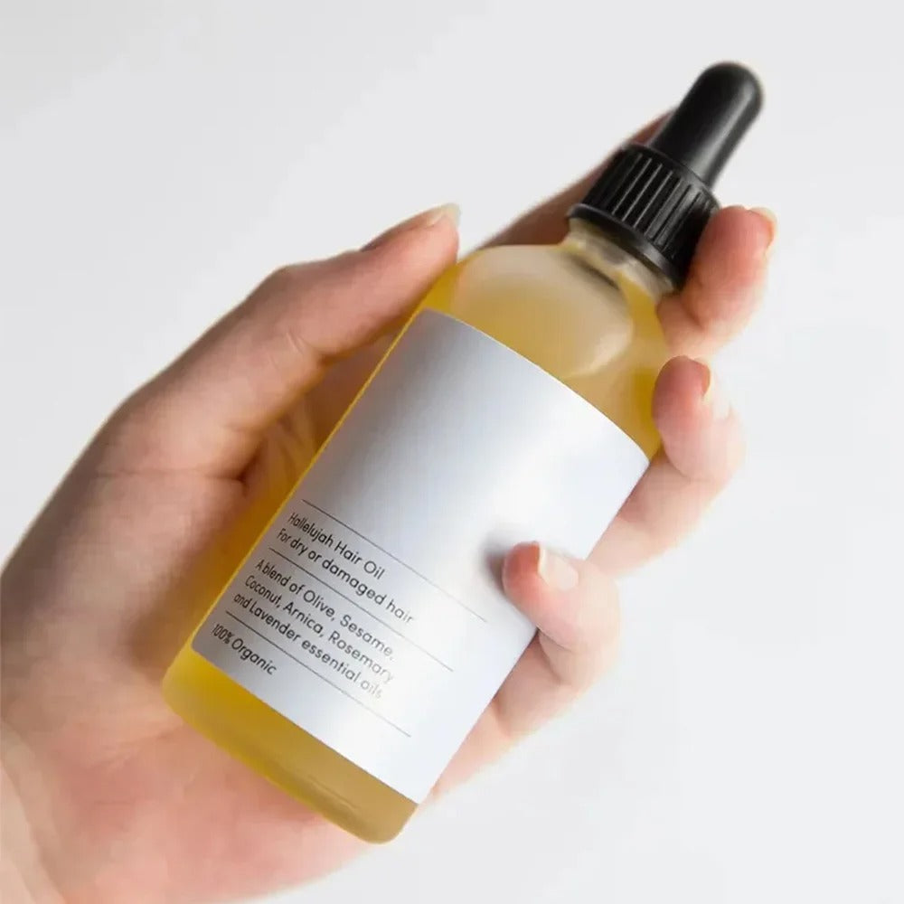 Natural Rosemary Hair Growth Oil - HerbGlow