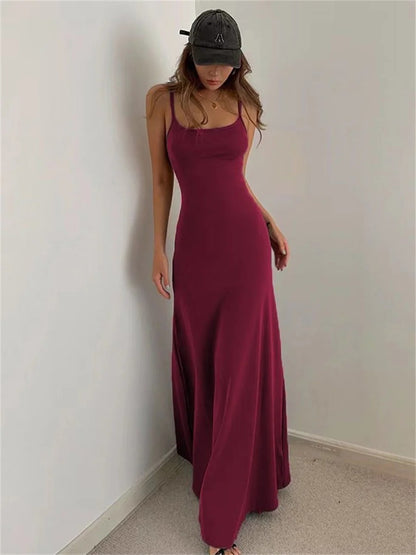 Summer dress with spaghetti straps and airy fit – Sofie