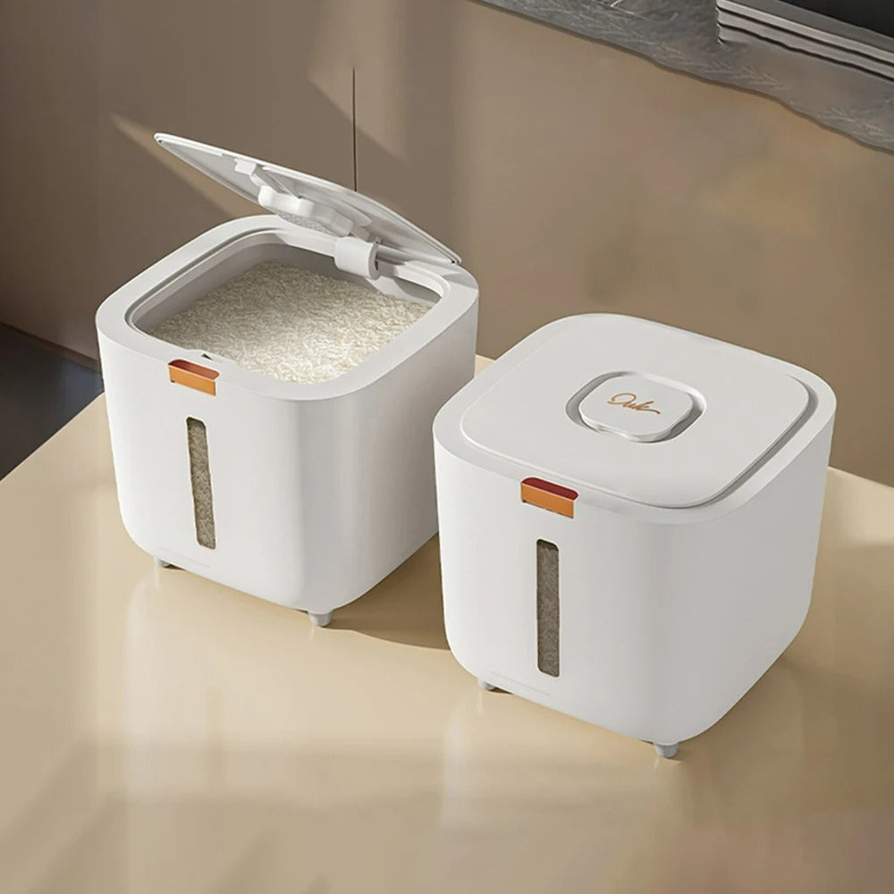 Air-tight Grain Dispenser with Lid (5–10 kg) - GranoBox