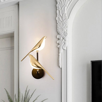Modern Birds Wall Lamp - AviaryGlow