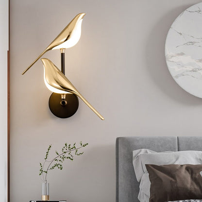 Modern Birds Wall Lamp - AviaryGlow