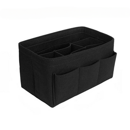 Felt handbag and make-up organiser insert – Buy 1, get 1 FREE multi-pocket storage