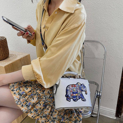 Embroidered Mandala Crossbody Bag – Lightweight, Versatile Boho Design
