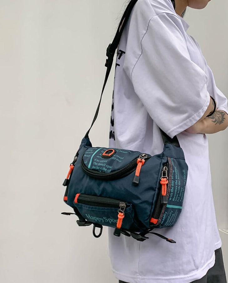 Waterproof men's waist and shoulder bag – multifunctional travel and outdoor bag