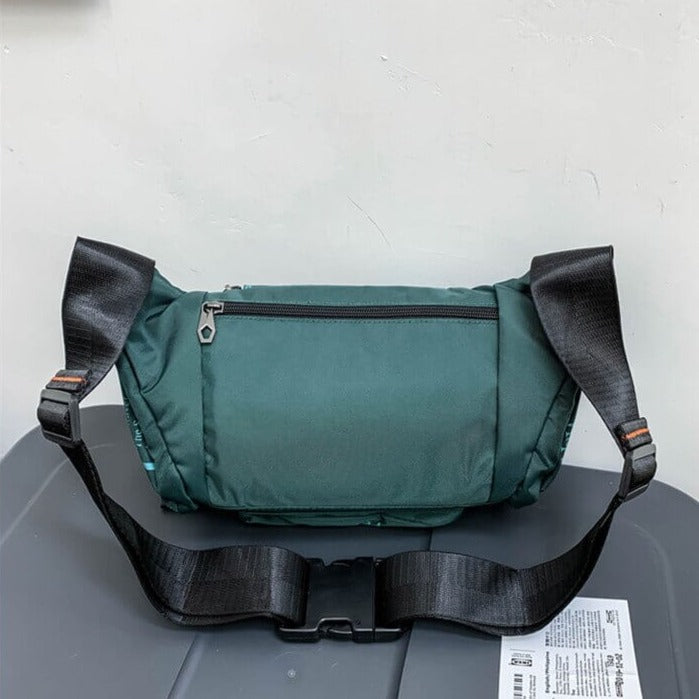 Waterproof men's waist and shoulder bag – multifunctional travel and outdoor bag