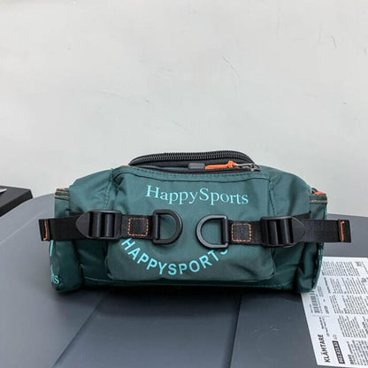 Waterproof men's waist and shoulder bag – multifunctional travel and outdoor bag