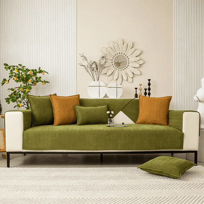 Ultra Smooth Sofa Cover - Anti-Slip Couch Protector 8