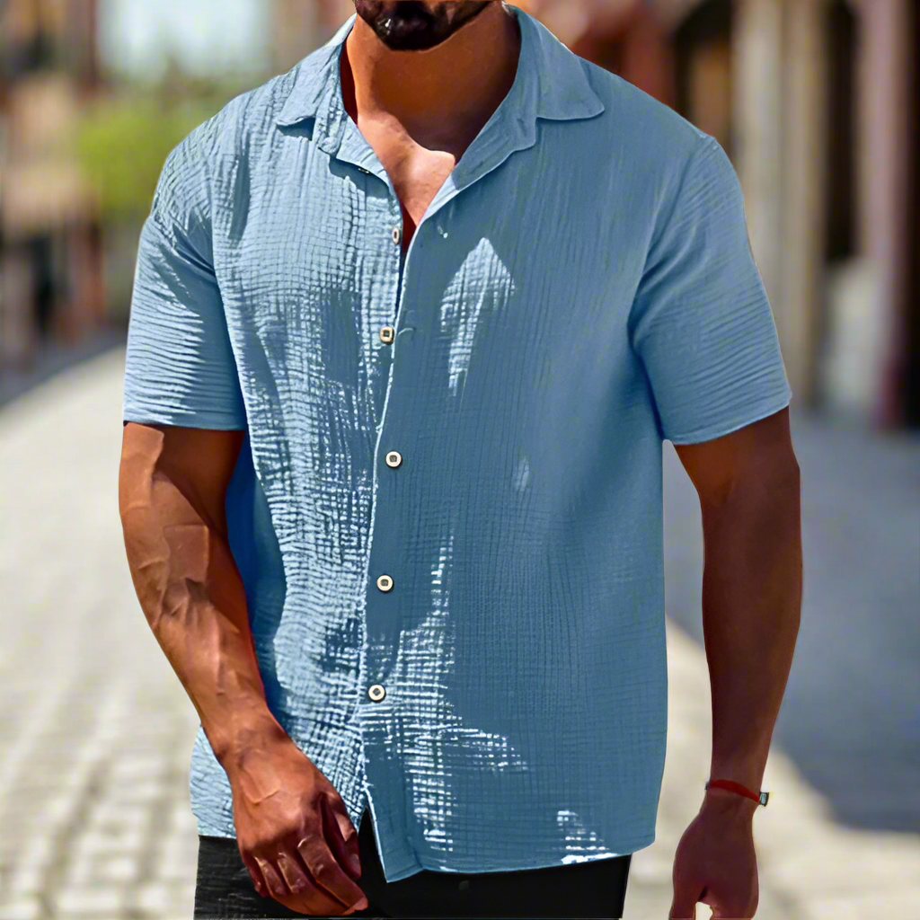Comfortable men's linen shirts – Lorenzo