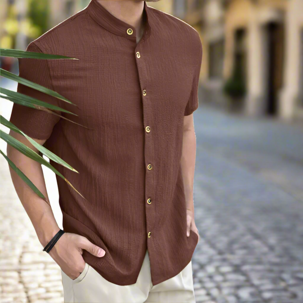 Comfortable men's linen shirt – Sandro