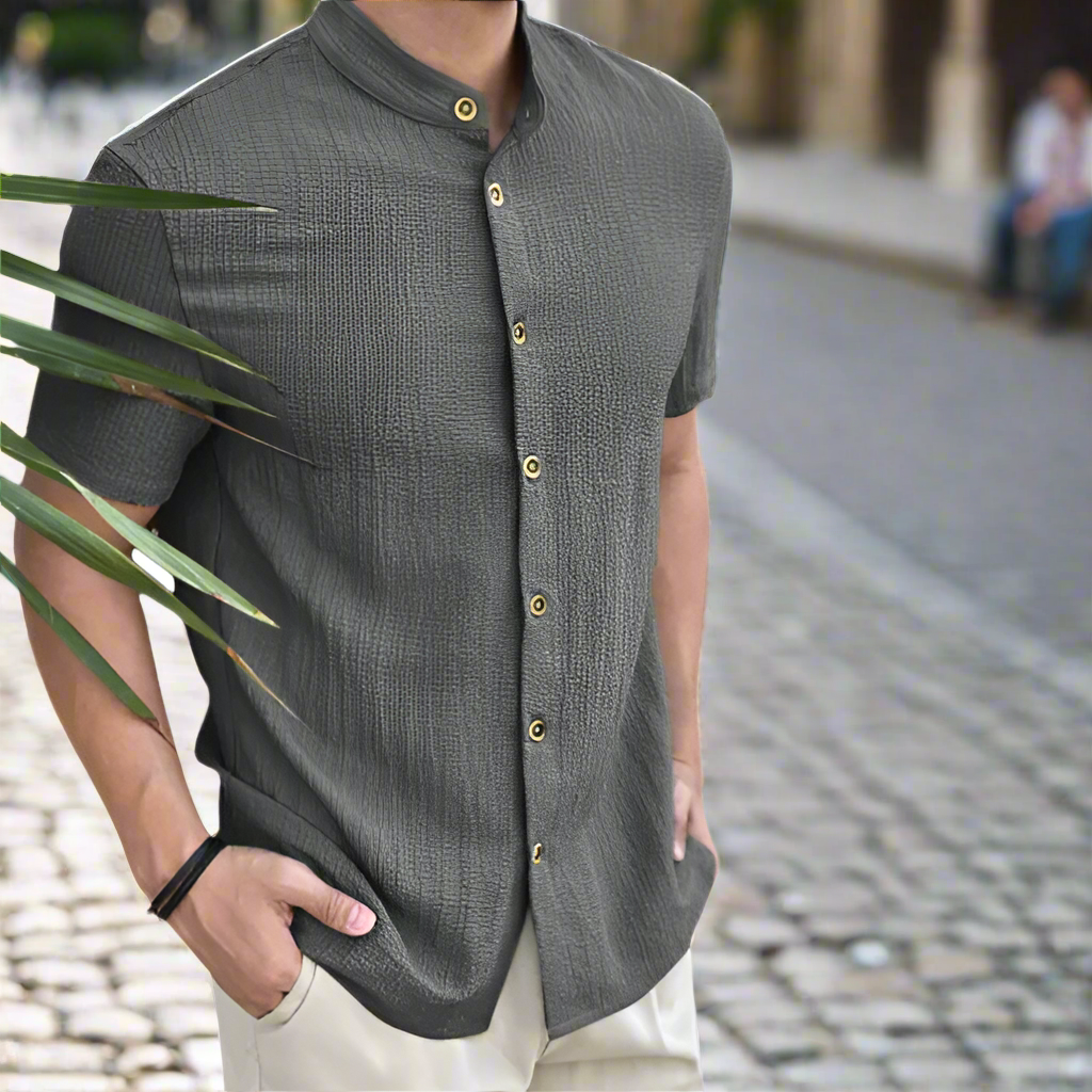 Comfortable men's linen shirt – Sandro