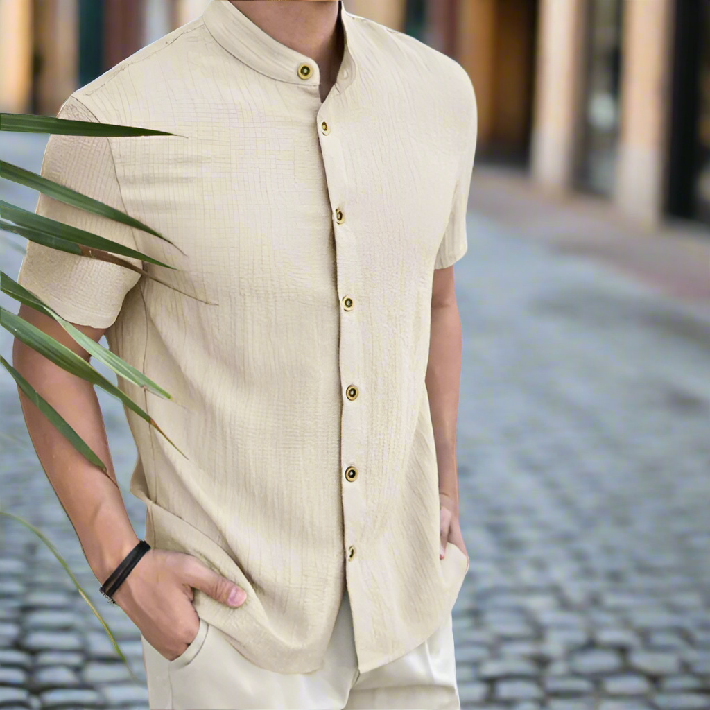 Comfortable men's linen shirt – Sandro