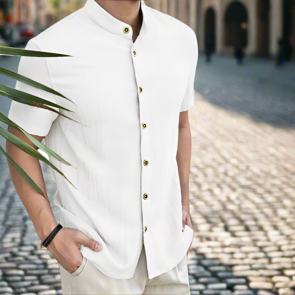 Comfortable men's linen shirt – Sandro
