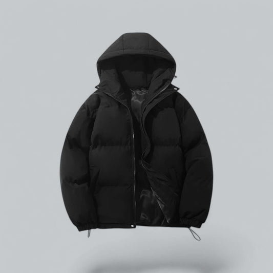 Men's Warm Winter Parka Coat with Adjustable Hood 1