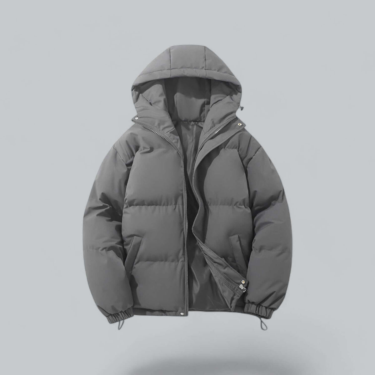 Men's Warm Winter Parka Coat with Adjustable Hood 4