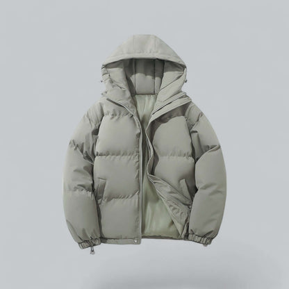 Men's Warm Winter Parka Coat with Adjustable Hood 5