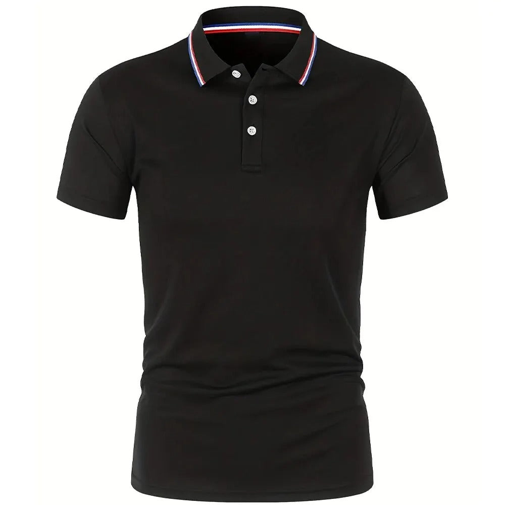 Men's Breathable Polo Shirt for Everyday Comfort 9