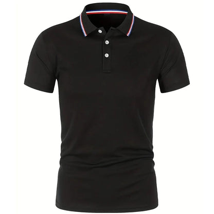Men's Breathable Polo Shirt for Everyday Comfort 9
