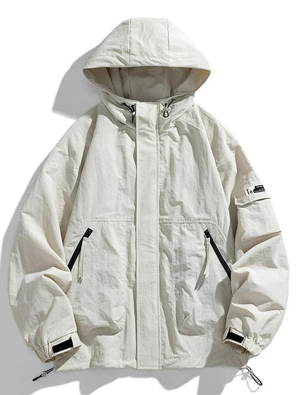 Men's Windbreaker with Hood – Jasper
