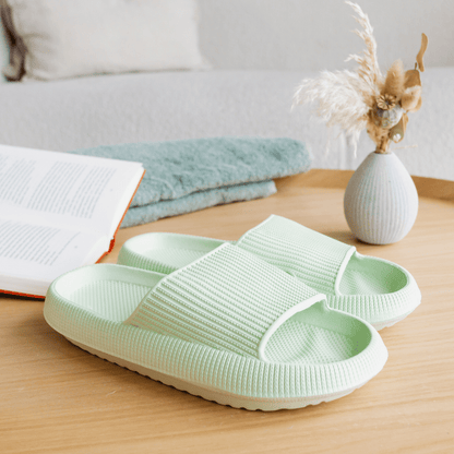 Comfortable Cushioned Slippers - Nora
