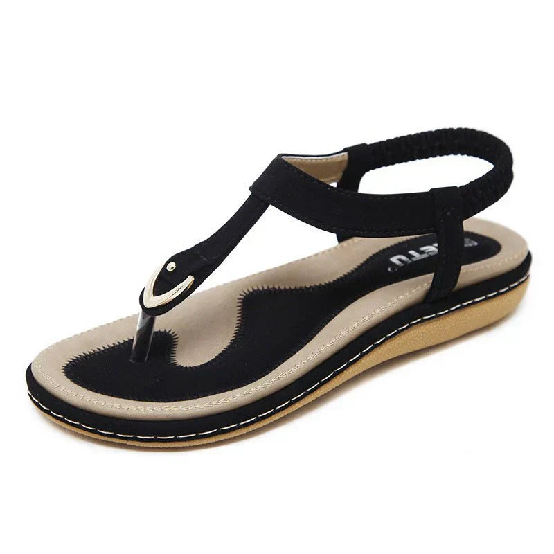 Light flat summer sandals for women – Elodie