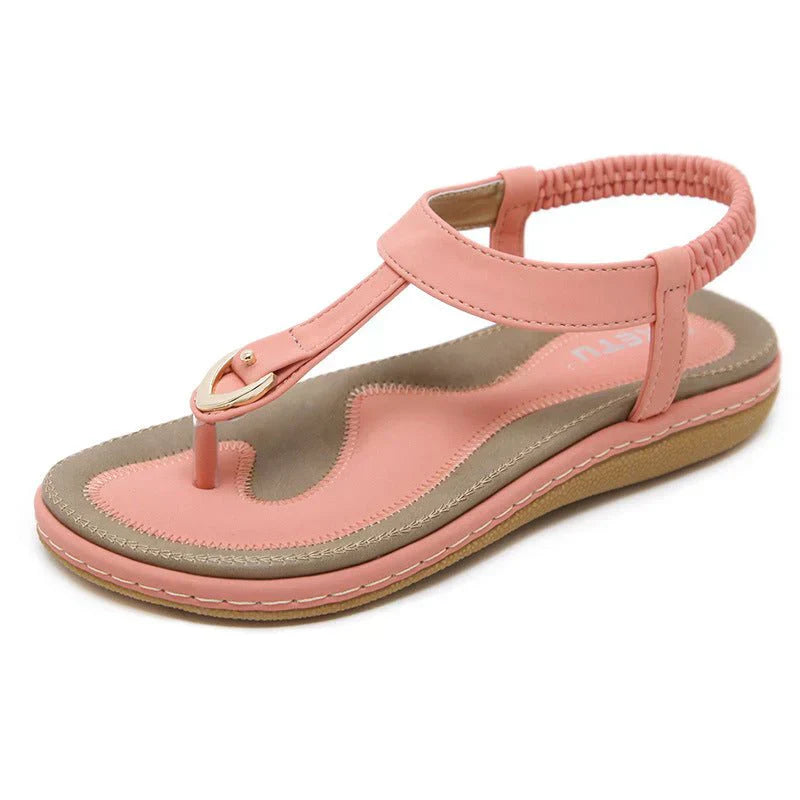 Light flat summer sandals for women – Elodie
