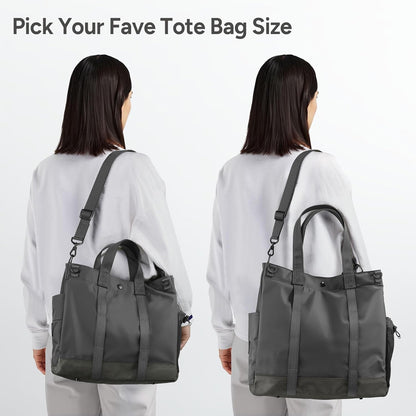 Laptop shoulder bag with multiple compartments and an adjustable shoulder strap – MetroCarry