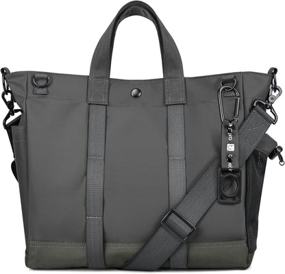 Laptop shoulder bag with multiple compartments and an adjustable shoulder strap – MetroCarry