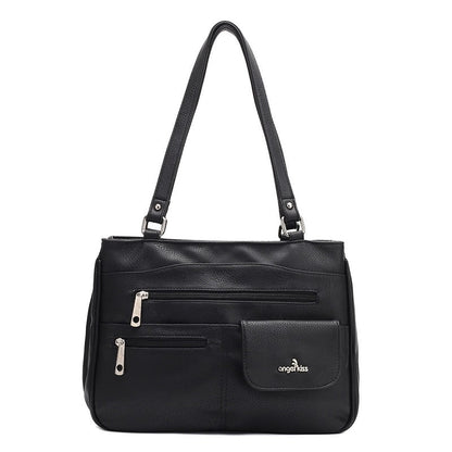 Multi-compartment women's shoulder and crossbody bag – FlexiCarry