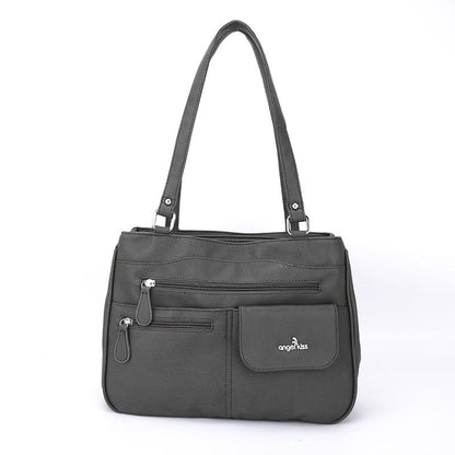 Multi-compartment women's shoulder and crossbody bag – FlexiCarry