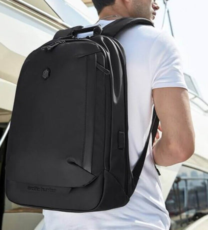 Waterproof backpack with multiple compartments – lightweight for outdoor activities and travel