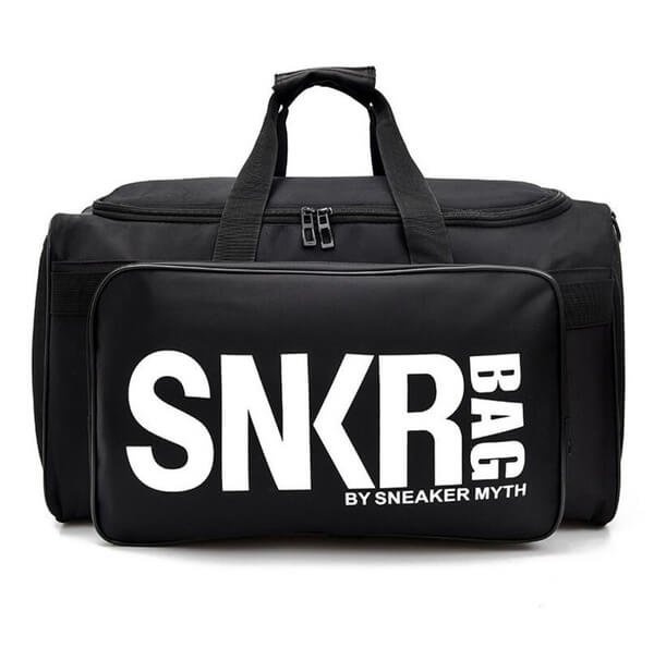 Waterproof multi-compartment travel bag for trainers and gear
