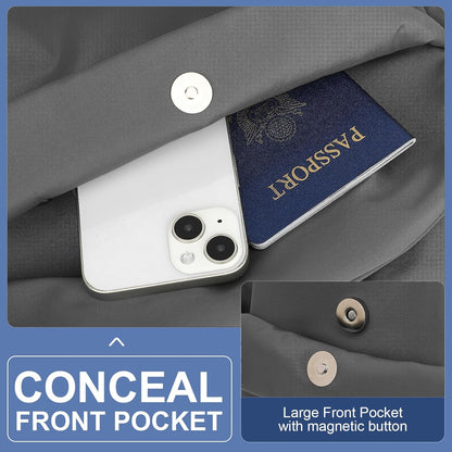 Lightweight water-repellent laptop rucksack with multiple pockets – 15.6-inch TravelPro series