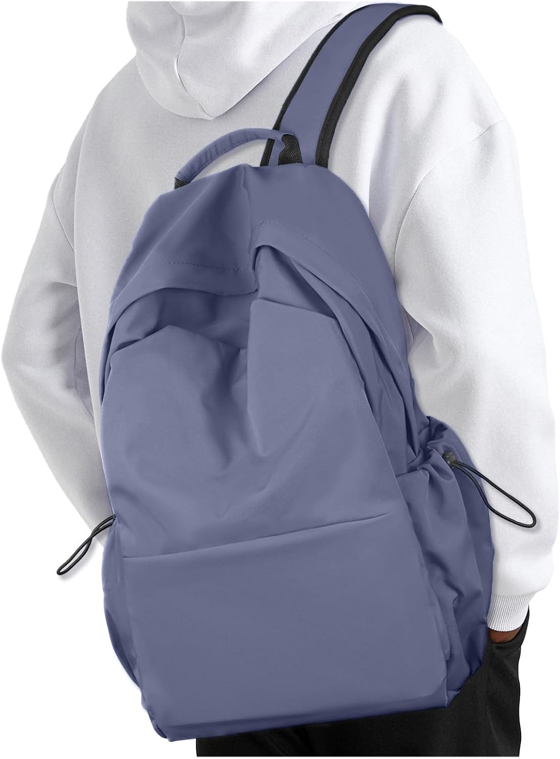 Lightweight, water-repellent laptop and travel bag with organised compartments.