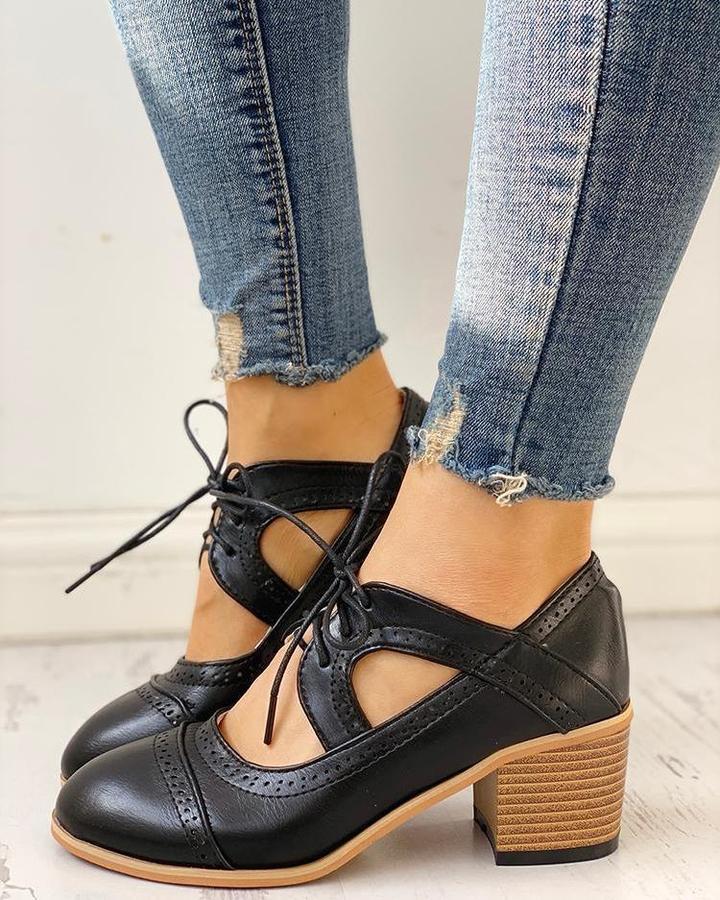 Orthopaedic Vintage Shoes - Lucia