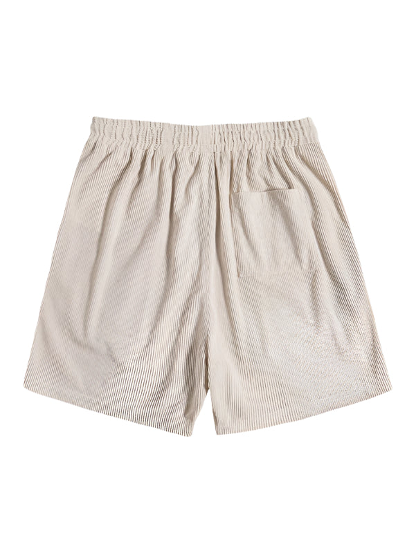 Trendy men's summer set with striped design - Beach Style