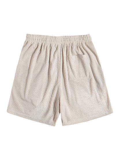 Trendy men's summer set with striped design - Beach Style