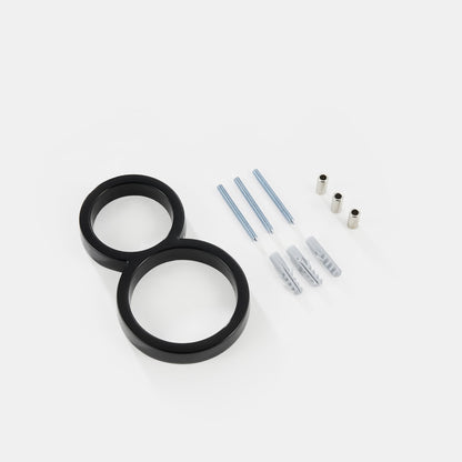 Modern Black House Numbers with Floating Design – Numbré