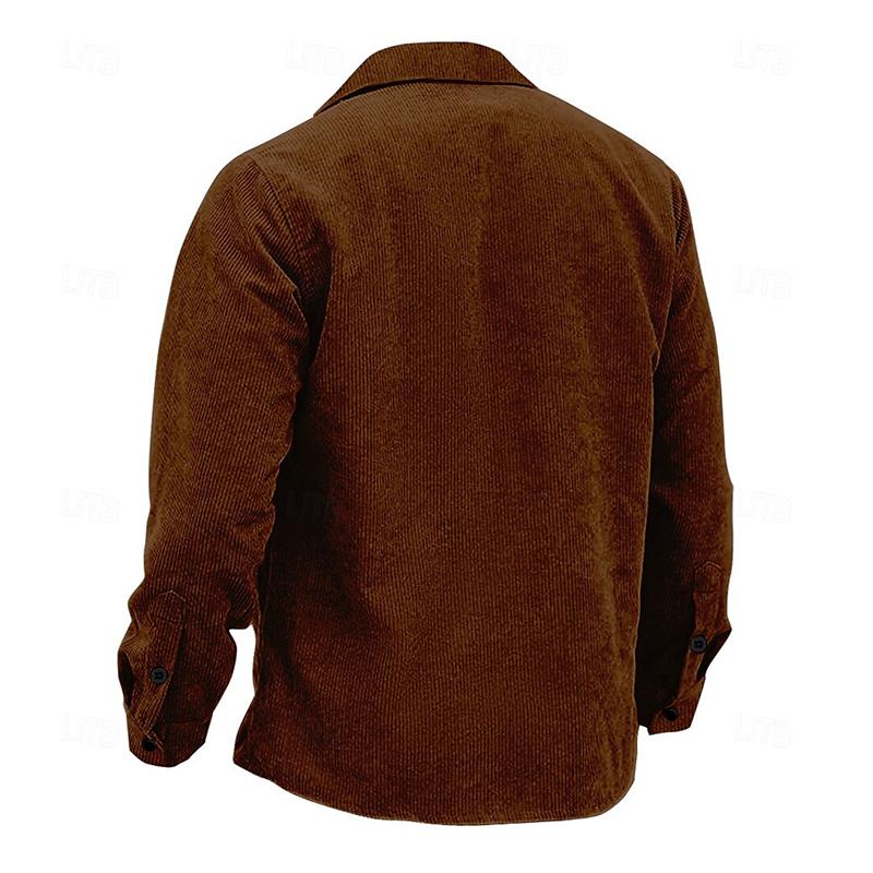 Vintage men's jacket with buttons – Henri