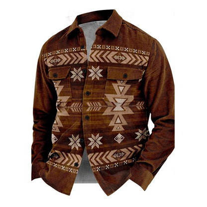 Vintage men's jacket with buttons – Henri
