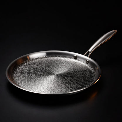 Hand-Hammered Titanium Crepe Pan, PFAS-Free 1