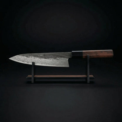 Kiritsuke Knife, Stainless Steel Blade, Ironwood Handle, 8.5 in 2