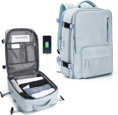 Multi-compartment laptop bag with adjustable shoulder strap
