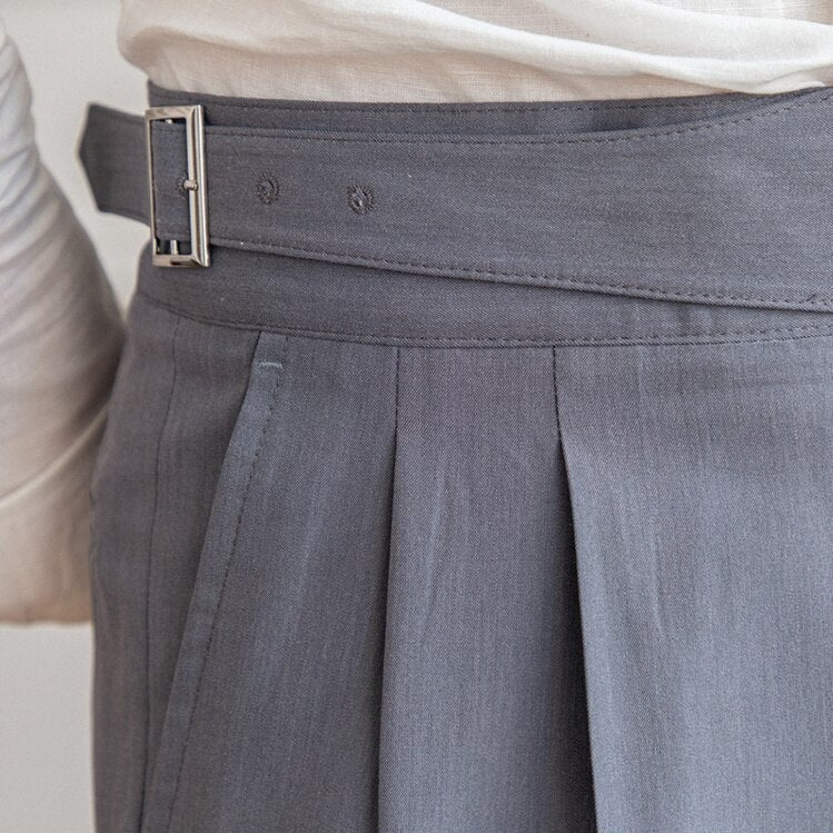 Men's Gurkha Trousers with High Waist – Isauro