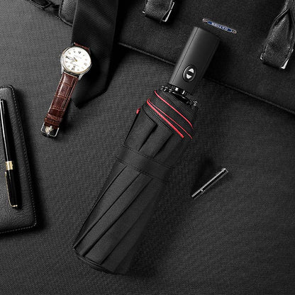 Storm-proof & Foldable Umbrella – AeroShield
