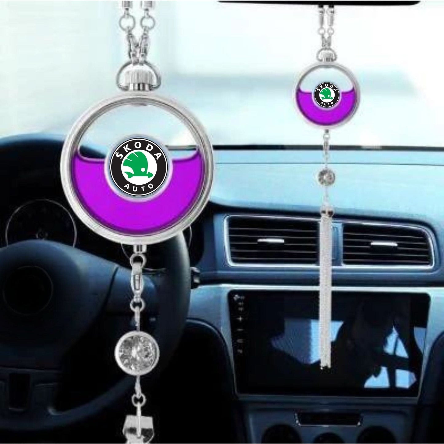 Car Brand Personalized Car Perfume Holder - ScentRide
