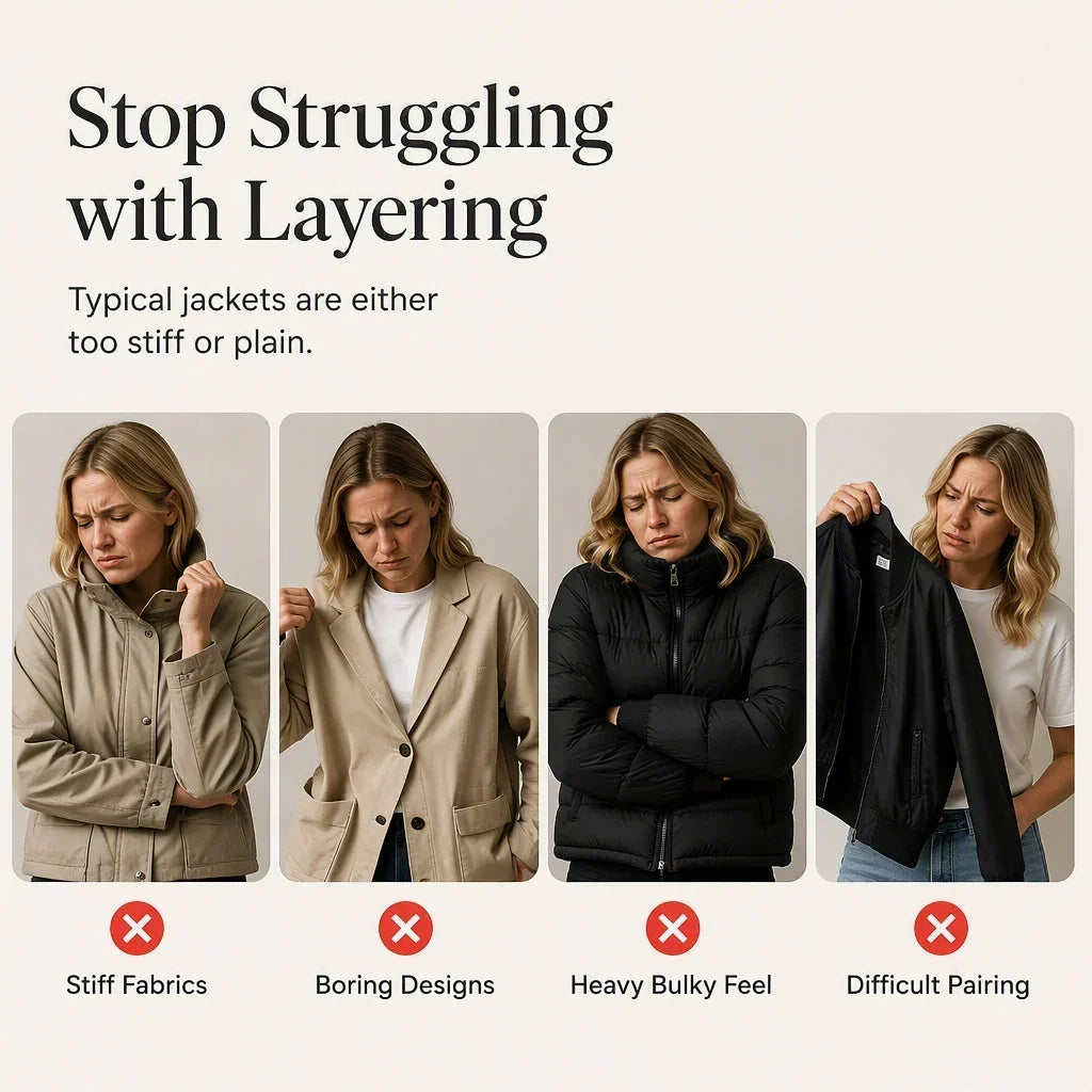 Versatile Ribbed Coat for Everyday Wear 5